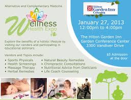 Wellness Expo Complementary Medicine Health Fair Event Promotion