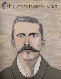 It must be a peach of a hand. Doc Holliday. by Ken Zabel