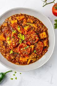 Sweet Potato Vindaloo Recipe Recipe Vindaloo Recipe Recipes Tasty Vegetarian Recipes