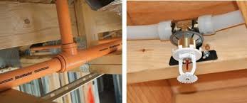 Pex tubing installed in plumbing systems in europe over 30 years ago is still intact and resilient today. Should You Choose Cpvc Or Pex In Home Fire Sprinklers