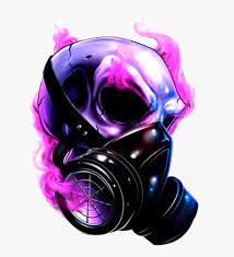 Download And Share Download Skull Pink Purple Neon Smoke Gasmask Dark Skulls With Gas Masks Cartoon Seach More Similar Free Gas Mask Art Gas Mask Dark Mask