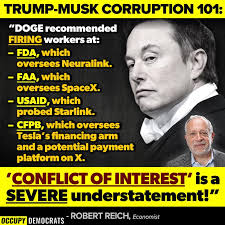 This is ALL about enriching HIMSELF. He couldn't care less about government  “waste.”