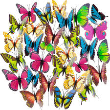 Yard Garden Outdoor Living 50pcs Butterfly Stakes Garden Decorating Flower Pots Bed Decor Yard Art Planter Home Garden Bioconservation Org