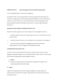 Perlukah diwujudkan suatu hukuman baru bagi kesalahan jenayah rasuah yang mana lebih mendatangkan ketakutan kepada masyarakat dan. Doc Pengertian Ta Docx Nurulhuda Fatihah Academia Edu