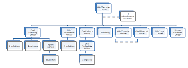 54 hand picked technology company organization chart