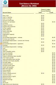 Balance sheets show a snapshot of your company's financial standing. Kostenloses Trial Balance Worksheet Excel Template