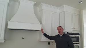 custom kitchen cabinets & range hood