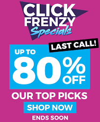 Sign up now for early access, frenzy bucks and the chance to score a 99% off deal! Dshop Click Frenzy Super Savings 80 Off Deals Milled
