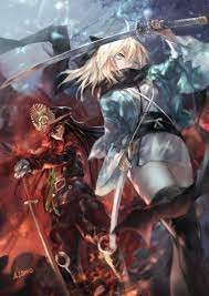 Oda Nobunaga Okita Souji Fate Grand Order Anime Fate Anime Series Fate