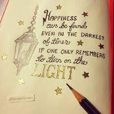 Happiness Can Be Found Even In The Darkest Of Times If One Only Remembers To Turn On Dumbledore Quotes Light Harry Potter Painting Harry Potter Quotes Tattoo