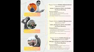 Berikut ini contoh dan cara membuat esai atau deskripsi diri untuk mendaftar beasiswa 2020 seperti lpdp, beasiswa unggulan, alasan mendaftar salah satu syaratnya adalah dengan disuruh untuk mengumpullkan essay diri atau deskripsi diri. Aku Juara Bootcamp Beasiswa Lpdp Kelas Essay On The Spot Youtube