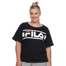 Plus Size Fila Sport Logo Sweatshirt Plus Size Hoodies Sports Logo Sweatshirts
