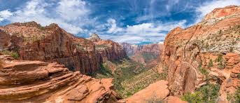 Zion national park, dramatic landscape of colourful deep canyons, high cliffs, mesas, and forested plateaus in southwestern utah, u.s. 10 Best Hikes In Zion National Park Wildland Trekking