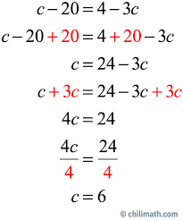 Solving multi step equations coloring worksheet solving multi step equations multi step equations one step equations. Multi Step Equations Practice Problems With Answers Chilimath