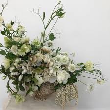 Bouquet In Bowl Floral Arrangements Flower Arrangements Flower Centerpieces