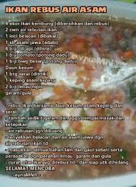 Cara membuat jamu kunyit asam jawa. Ikan Rebus Air Asam Fish Dinner Recipes Fish Dinner Recipes