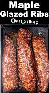 It's easy to make your loin or baby back pork ribs real tender. Maple Glazed Ribs Are Incredibly Flavorful Tender Juicy And Delicious Baby Back Ribs Are A Great Meal To Prepare O In 2021 Glazed Ribs Bbq Recipes Ribs Ribs On Grill