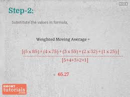 Check spelling or type a new query. How To Calculate Weighted Moving Average Wma Calculation