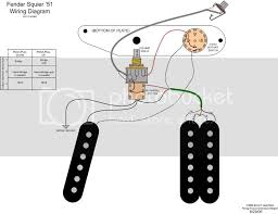 Instrument service diagrams include parts layout diagrams, wiring diagrams, parts lists and switch/control function diagrams. Pickup Wiring Help Needed Squire 51 Fender Stratocaster Guitar Forum