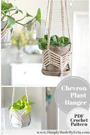 Crochet Plant Hanger Pattern Diy Crochet Pattern Crochet Etsy In 2020 Crochet Plant Crochet Plant Hanger Macrame Plant Hanger Patterns