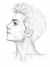 41 Trendy Drawing Faces Male Anime Face Drawing Side Face Drawing Guy Drawing