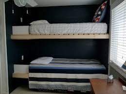 Built in bunk beds with trundle bed. Built In Bunk Beds Diy Part 1 Scavenger Chic