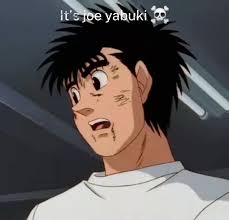 ¡Hipó ganó! Referencia a Joe Yabuki