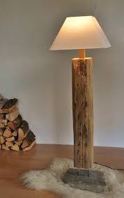 Bildergebnis Fur Rustikale Stehlampen Aus Holz Decor Lamp Home Decor