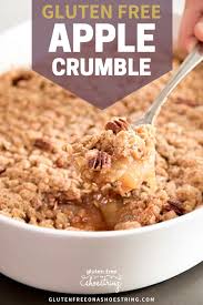 Gluten Free Apple Crumble With Or Without Oats Gluten Free Apple Crumble Gluten Free Apple Crisp Gluten Free Deserts