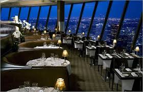 360 Revolving Restaurant 1 200 Ft Up At The Cn Tower Overlooking Toronto Toronto Travel Cn Tower Fancy Restaurant