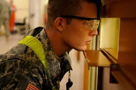 Staff Sgt. Nicholas Freitag, squad leader, 595th Military