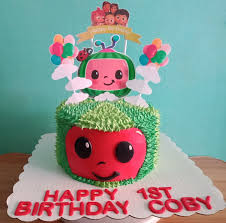 Cocomelon birthday cake | birthday cake. Cocomelon Cake And Cupcakes Happy 1st Charm S Bakeshop Facebook