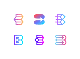Letter B Arrow Mark Exploration Letter B Lettering Creative