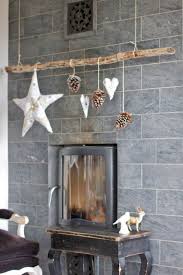 Dekohanger Aus Naturmaterialien Weihnachten Deko Weihnachten Weihnachtsast Und Deko Winter Weihnachten