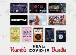 Plus solid support for proton for this month's subscription. Help Save Lives With The Humble Heal Covid 19 Bundle Worth Over 640 Humble Bundle Blog