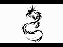 You can draw with a permanent marker directly on your skin. How To Draw A Dragon Tattoo In Tribal Style Using Pencil Pen Liner Or Photoshop This Dragon I Dragon Tattoo Dragon Tattoo Designs Dragon Tattoo Silhouette