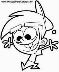 If you love this character just follow this guide and you'll learn how to draw, sketch, and color this wacky guy in a few simple steps. Dibujos Para Colorear Maestra De Infantil Y Primaria Los Padrinos Magicos Cosmo Y Wand Cartoon Art Drawing The Fairly Oddparents Drawing Cartoon Characters