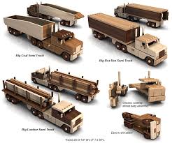 Caminhao A Pedal Truck Junior Magic Toys The Big Easy Triple Truck Fleet Wood Toy Plans 4 Pdf Downloads Wood Toys Plans Wood Toys Wooden Toys Plans