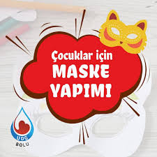 Damla Bolu Kagittan Maske Yapimi Malzemeler Evinizde Facebook