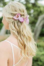 Tropical Destination Wedding At Omni Amelia Island Island Wedding Hair Destination Wedding Beach Wedding Hair