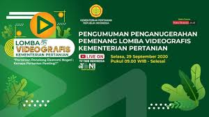 2050, 88632 kota kinabalu, sabah tel: Pengumuman Penganugerahan Pemenang Lomba Videografis Kementerian Pertanian Tahun 2020 Youtube