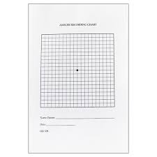 Amsler Grid Testing Sheets Black White On Sale