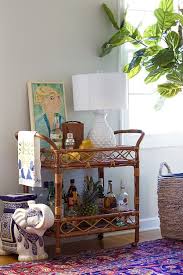 How To Style A Bar Cart In The Living Room Bar Cart Decor Decor Stylish Living Room