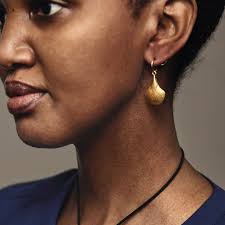 Spencer Earrings Spencer Earring Mini Brushed Gold