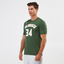 Women's tony snell milwaukee bucks green. Nike Antetokounmpo T Shirt Shop Clothing Shoes Online