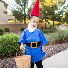 No Sew Garden Gnome Costume A Night Owl Blog