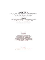 √ sekolah menengah kebangsaan jaya. Laskar Jihad Dissertation Noorhaidi