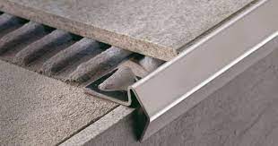 Stainless Steel Stair Nosing Stairtec Fl Profilitec Stair Nosing Steel Stairs Tile Steps