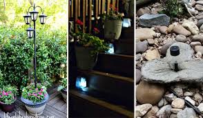 20 Cool And Easy Diy Ideas To Display Your Solar Lighting Amazing Diy Interior Home Design