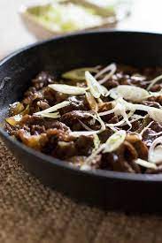Gyudon Japanese Beef Bowl Recipe Food Beef Beef Bowls
